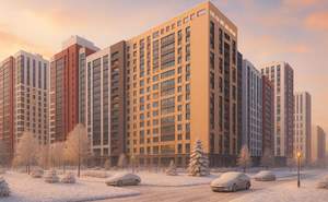 1-к квартира, вторичка, 41м2, 15/21 этаж