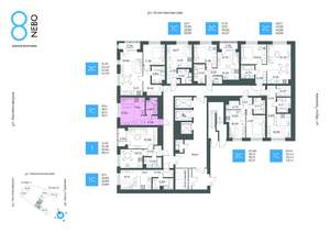 1-к квартира, вторичка, 26м2, 2/20 этаж