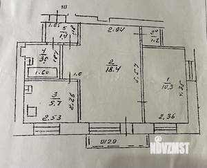 2-к квартира, вторичка, 41м2, 5/5 этаж