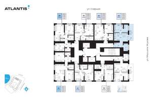 2-к квартира, вторичка, 45м2, 15/32 этаж