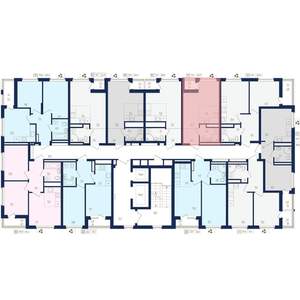 1-к квартира, вторичка, 25м2, 13/22 этаж