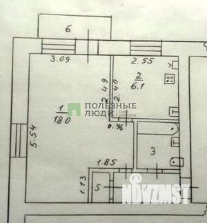 1-к квартира, вторичка, 30м2, 3/9 этаж