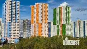 2-к квартира, строящийся дом, 54м2, 17/27 этаж