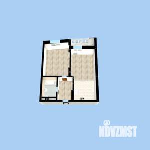2-к квартира, вторичка, 42м2, 8/26 этаж