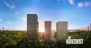 2-к квартира, строящийся дом, 60м2, 11/30 этаж