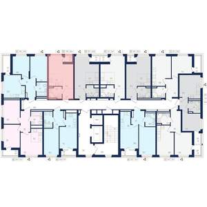 1-к квартира, вторичка, 25м2, 2/22 этаж