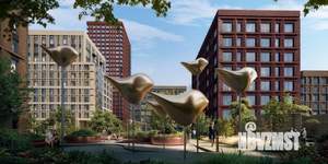 2-к квартира, строящийся дом, 77м2, 9/10 этаж