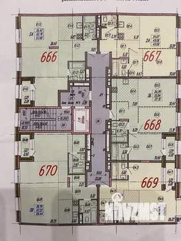 3-к квартира, сданный дом, 55м2, 4/7 этаж