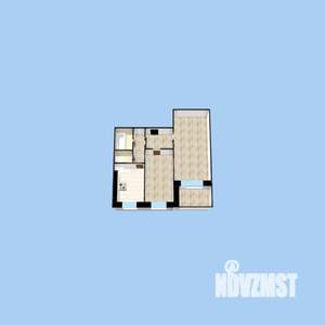 2-к квартира, вторичка, 43м2, 8/9 этаж