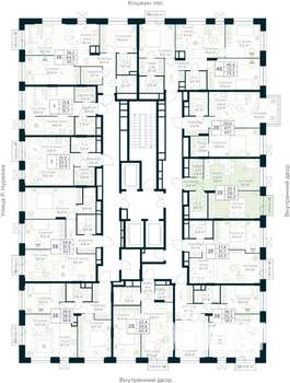 1-к квартира, вторичка, 40м2, 27/30 этаж