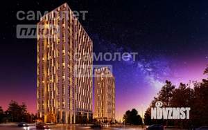 2-к квартира, вторичка, 41м2, 15/25 этаж