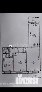 3-к квартира, вторичка, 63м2, 7/9 этаж