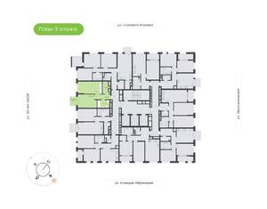 2-к квартира, вторичка, 45м2, 3/24 этаж