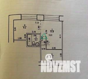 Студия квартира, вторичка, 31м2, 3/5 этаж