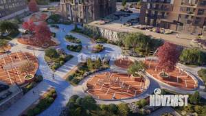 3-к квартира, строящийся дом, 79м2, 16/21 этаж