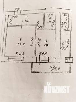1-к квартира, вторичка, 45м2, 12/12 этаж