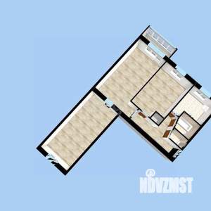 3-к квартира, вторичка, 60м2, 5/6 этаж