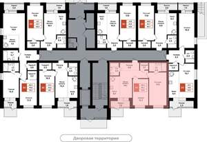 3-к квартира, вторичка, 67м2, 1/8 этаж