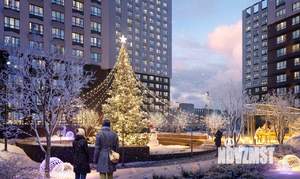 3-к квартира, строящийся дом, 89м2, 12/24 этаж