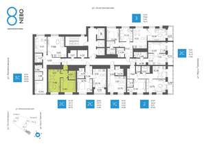 2-к квартира, вторичка, 39м2, 6/20 этаж