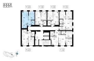 2-к квартира, вторичка, 49м2, 6/25 этаж