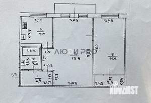 2-к квартира, вторичка, 45м2, 5/5 этаж