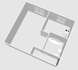 1-к квартира, вторичка, 30м2, 4/5 этаж