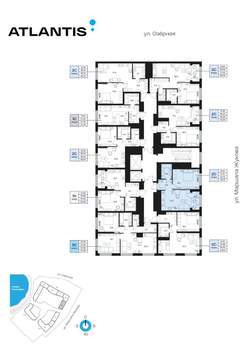 2-к квартира, вторичка, 43м2, 9/32 этаж