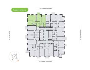 3-к квартира, вторичка, 89м2, 4/18 этаж
