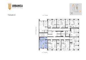 2-к квартира, вторичка, 53м2, 17/32 этаж