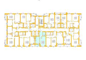 1-к квартира, строящийся дом, 37м2, 11/27 этаж