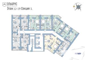 Студия квартира, вторичка, 25м2, 19/20 этаж