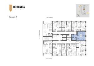 2-к квартира, вторичка, 50м2, 11/32 этаж