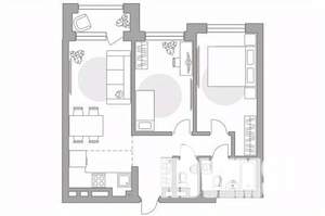 3-к квартира, вторичка, 65м2, 4/23 этаж