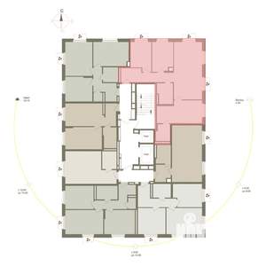 3-к квартира, вторичка, 84м2, 10/10 этаж