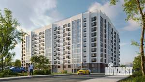 2-к квартира, строящийся дом, 64м2, 7/10 этаж