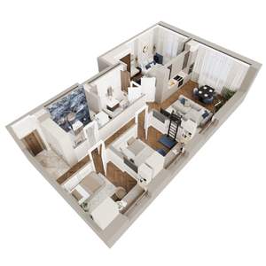 3-к квартира, вторичка, 86м2, 10/23 этаж