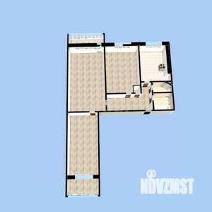 3-к квартира, вторичка, 62м2, 2/9 этаж