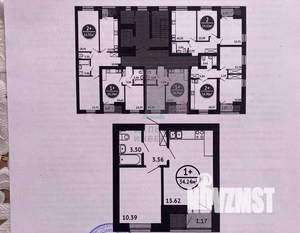 1-к квартира, вторичка, 34м2, 8/8 этаж