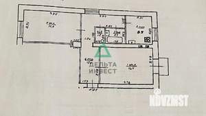 2-к квартира, вторичка, 54м2, 3/4 этаж
