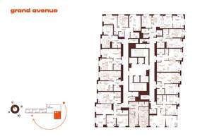 2-к квартира, вторичка, 49м2, 23/32 этаж