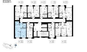 2-к квартира, вторичка, 47м2, 5/25 этаж
