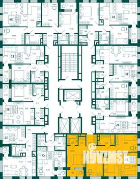 3-к квартира, вторичка, 73м2, 19/27 этаж