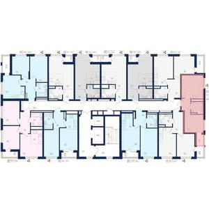 1-к квартира, вторичка, 29м2, 8/22 этаж