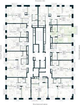 1-к квартира, вторичка, 47м2, 18/30 этаж