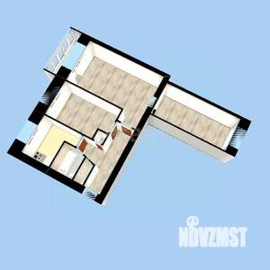 3-к квартира, вторичка, 60м2, 4/5 этаж