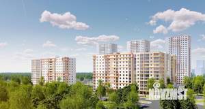 1-к квартира, строящийся дом, 47м2, 8/25 этаж