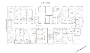 2-к квартира, вторичка, 39м2, 1/25 этаж