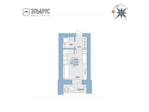 Студия квартира, вторичка, 23м2, 14/20 этаж