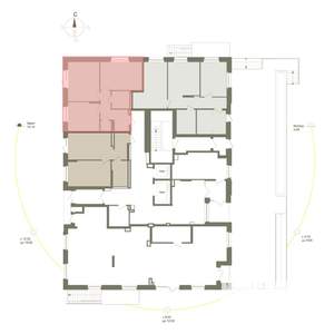 2-к квартира, вторичка, 56м2, 1/10 этаж
